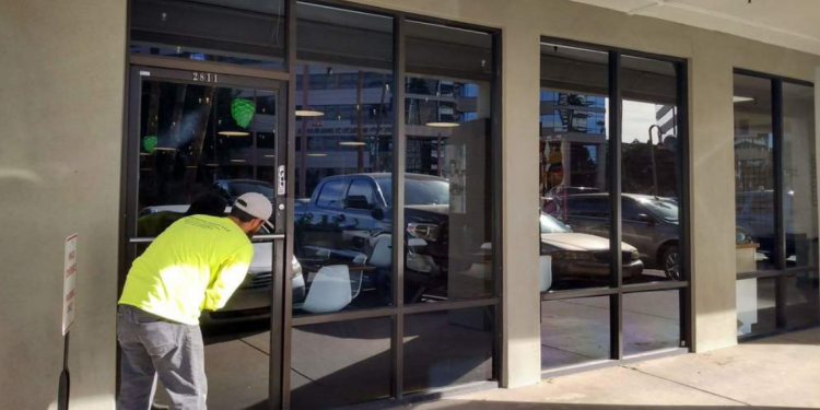 storefront glass repair