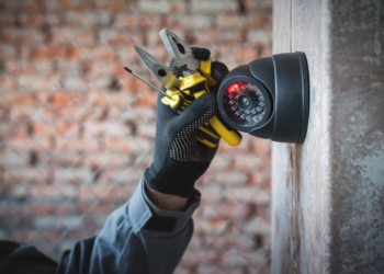 security camera installation