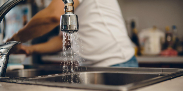 low water pressure in kitchen sink