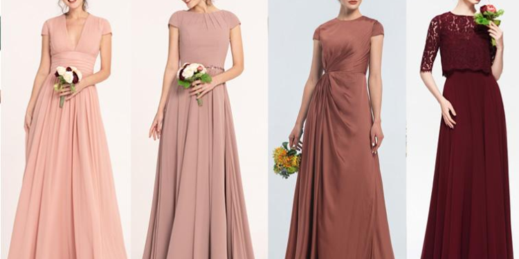 Colored Bridesmaid Dresses