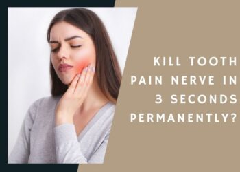 kill tooth pain nerve in 3 seconds permanently